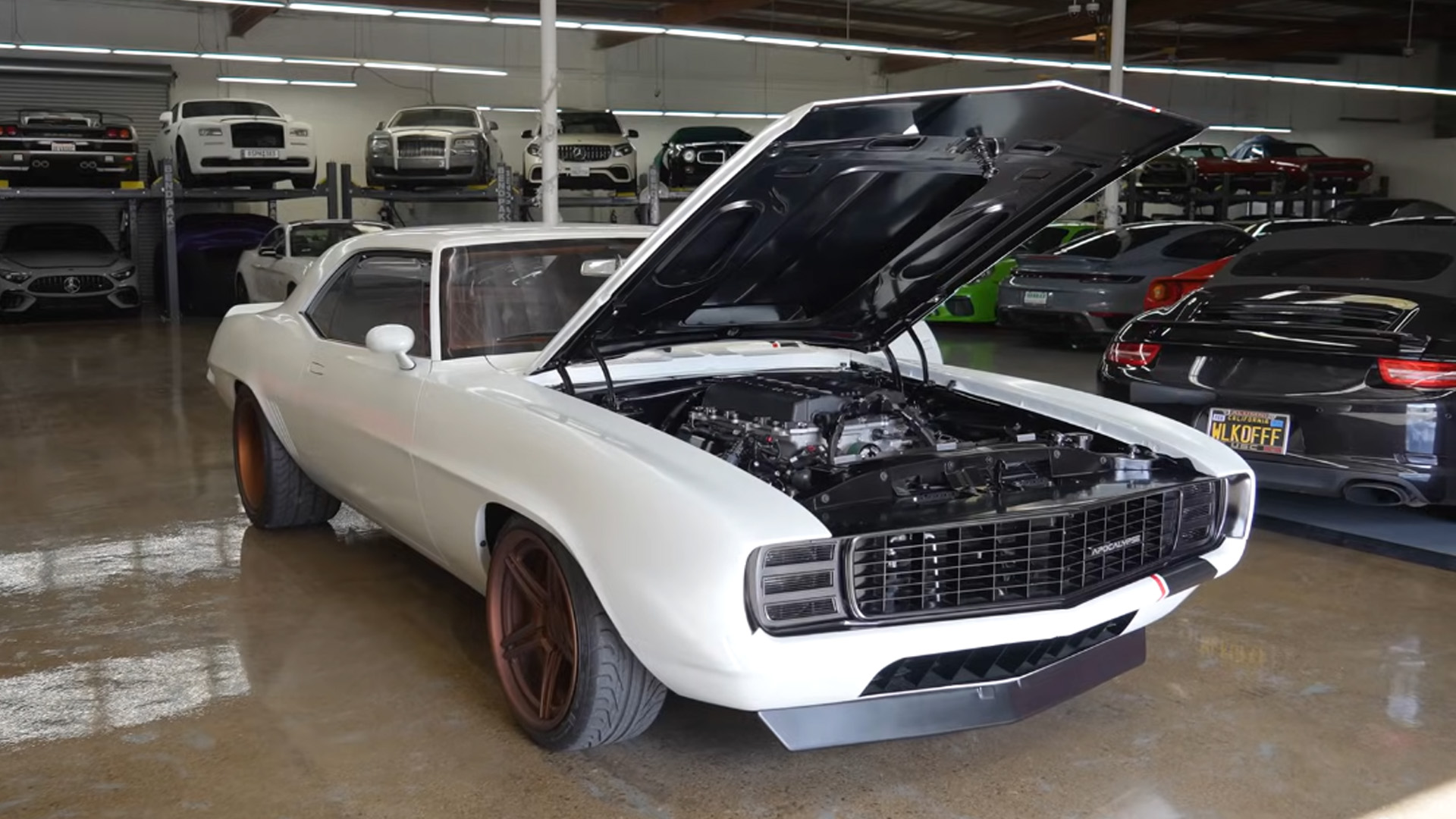 800 HP LT5-supercharged '69 Camaro brings modern muscle power