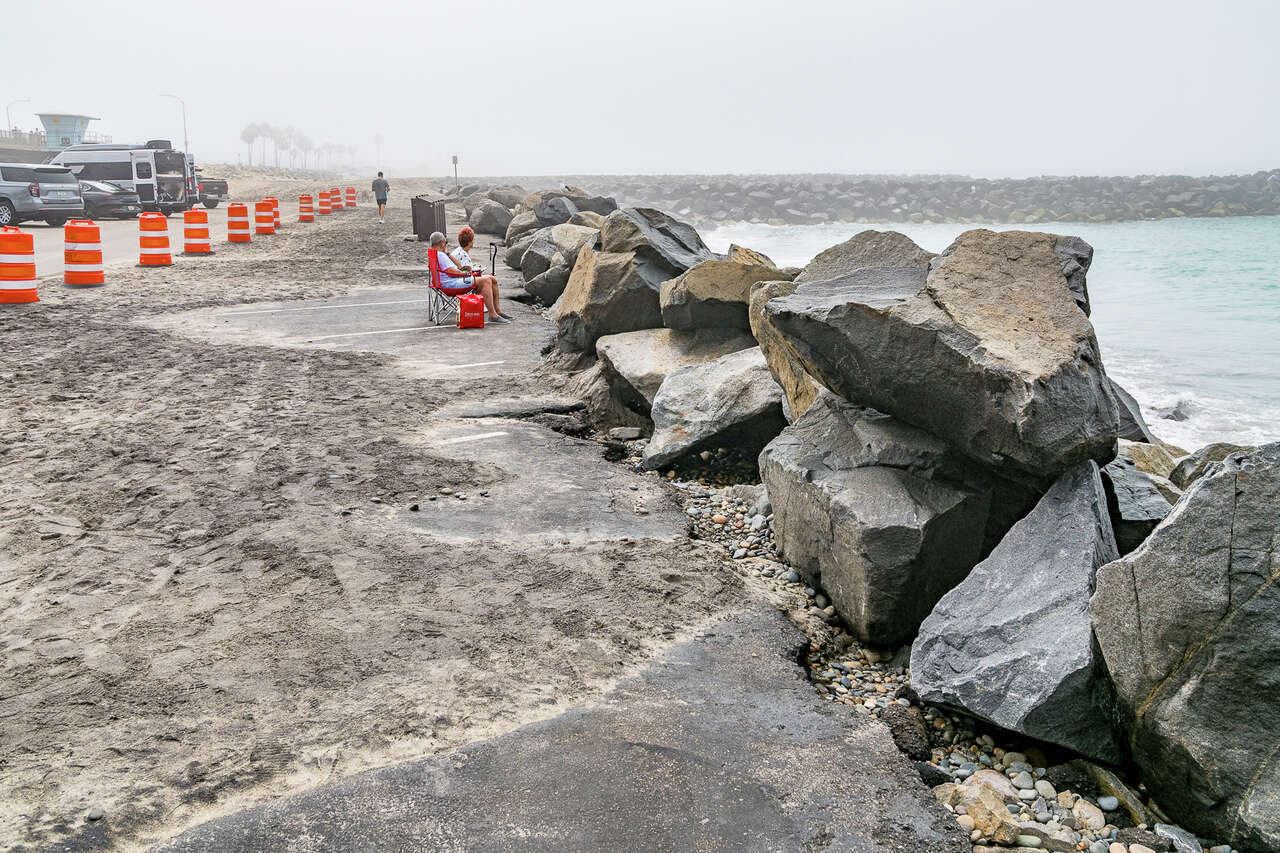 New photos show extent of erosion damage to Carlsbad beach park