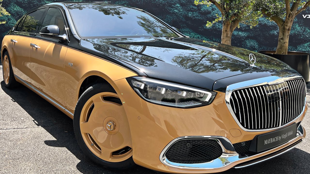 This Maybach S 680 gets exclusive two tone styling