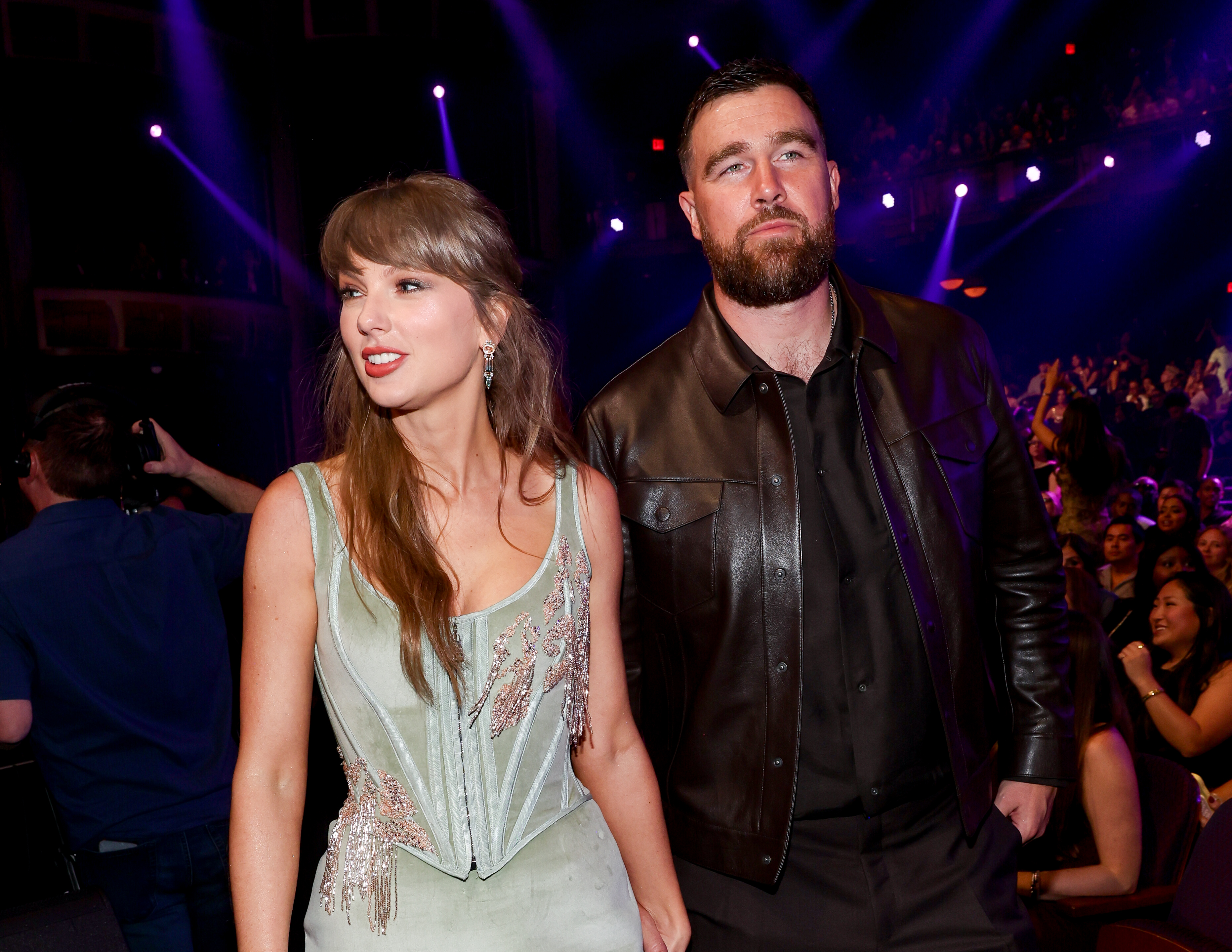 Adam Sandler, no phones and a magical night: Travis Kelce dishes on 'insane' wedding to Taylor Swift