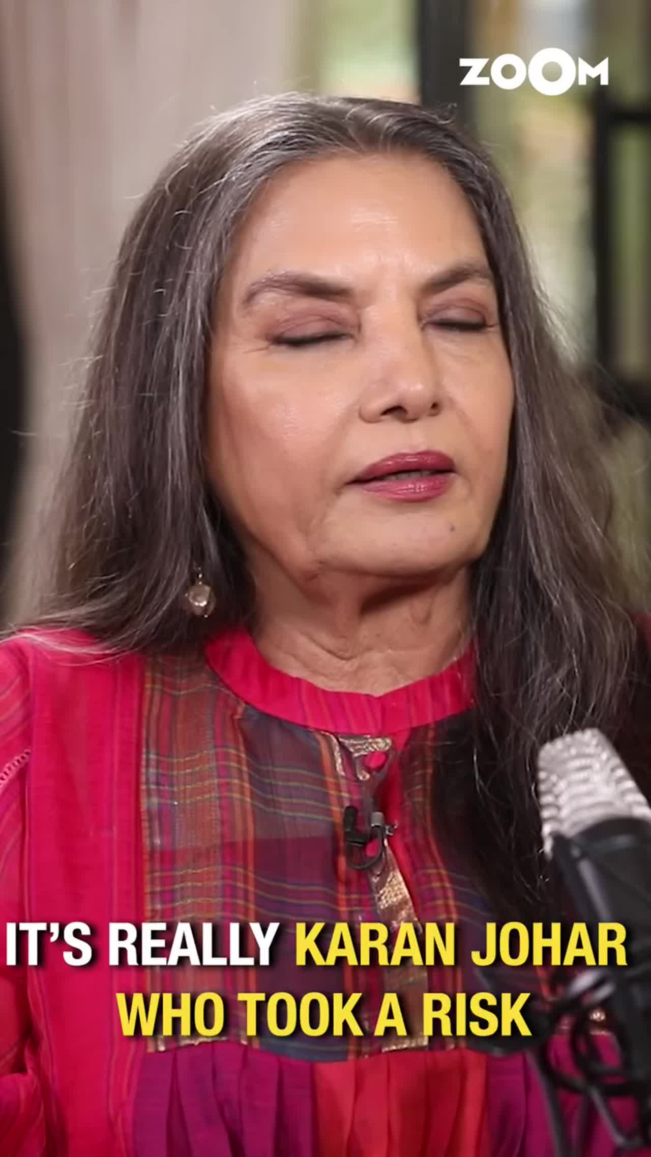 During the latest episode of Zoom Spotlight Sessions, Shabana Azmi ...