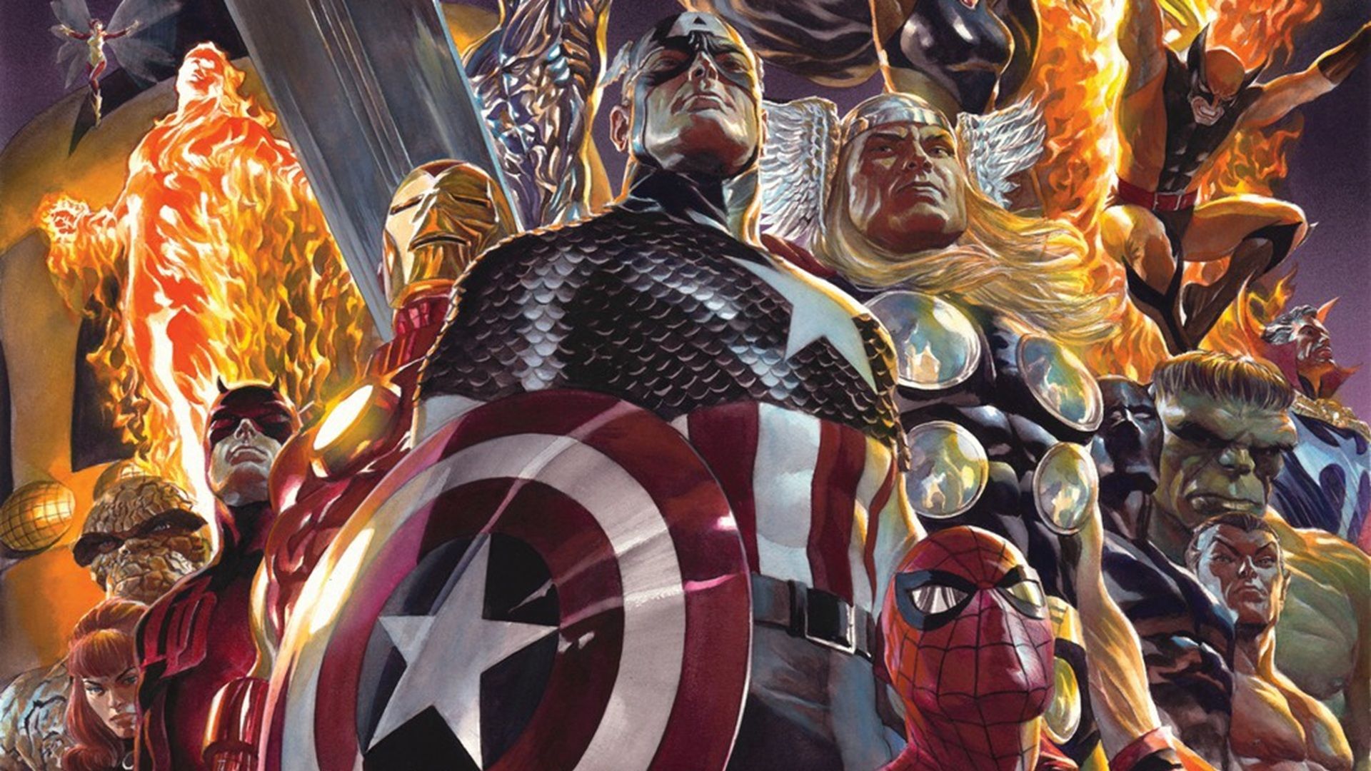 Alex Ross officially creates a new Marvel universe, and it is amazing