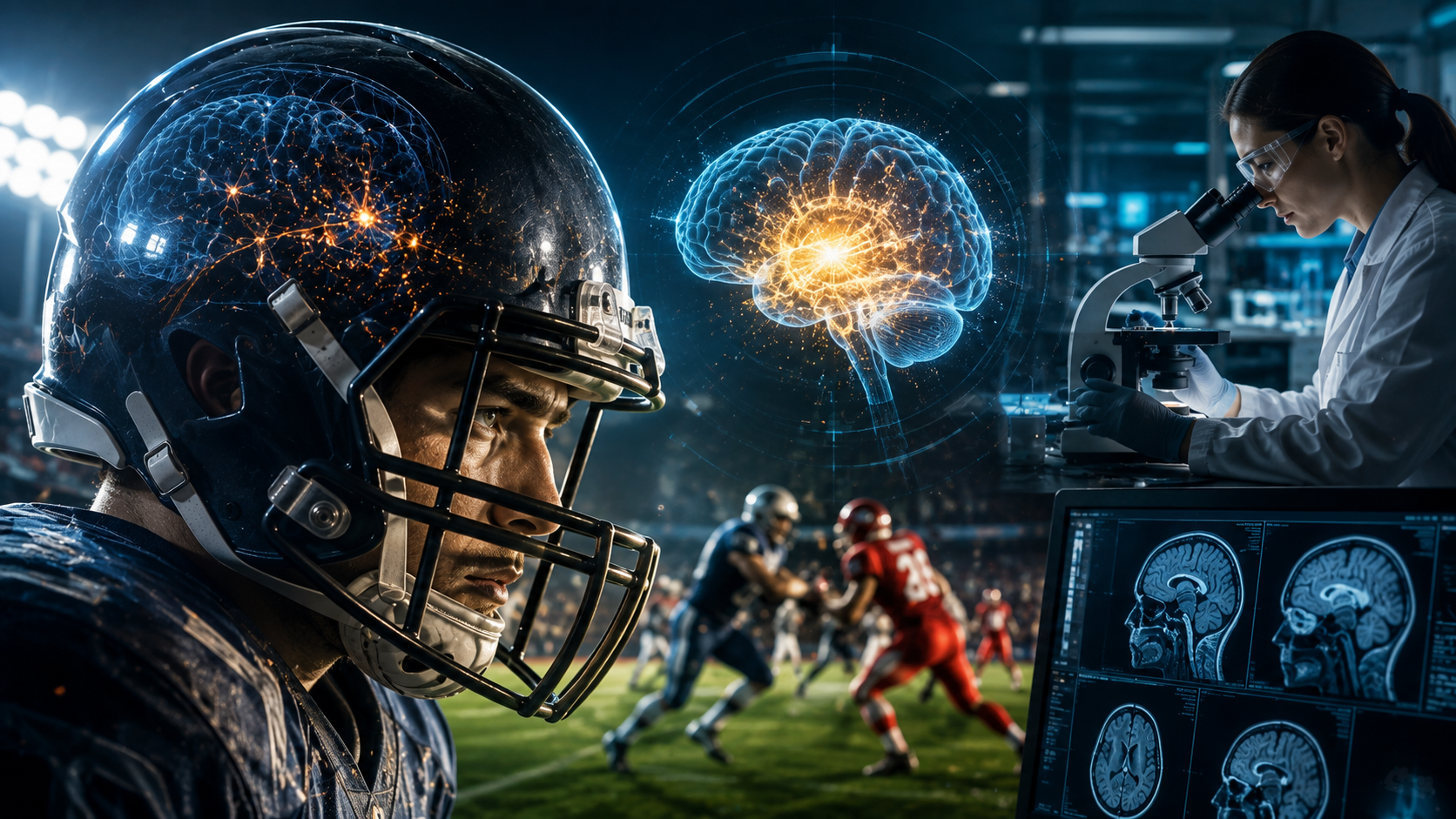 Can advanced research reduce concussions in football and other sports?