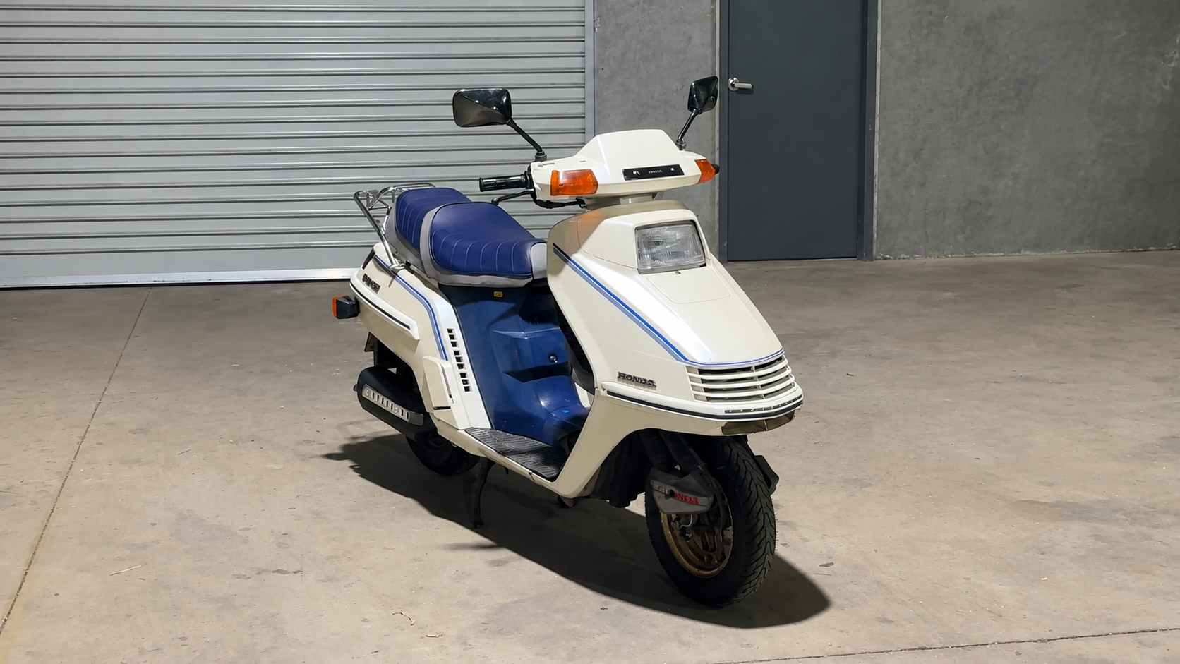 We brought this old Honda scooter back to life