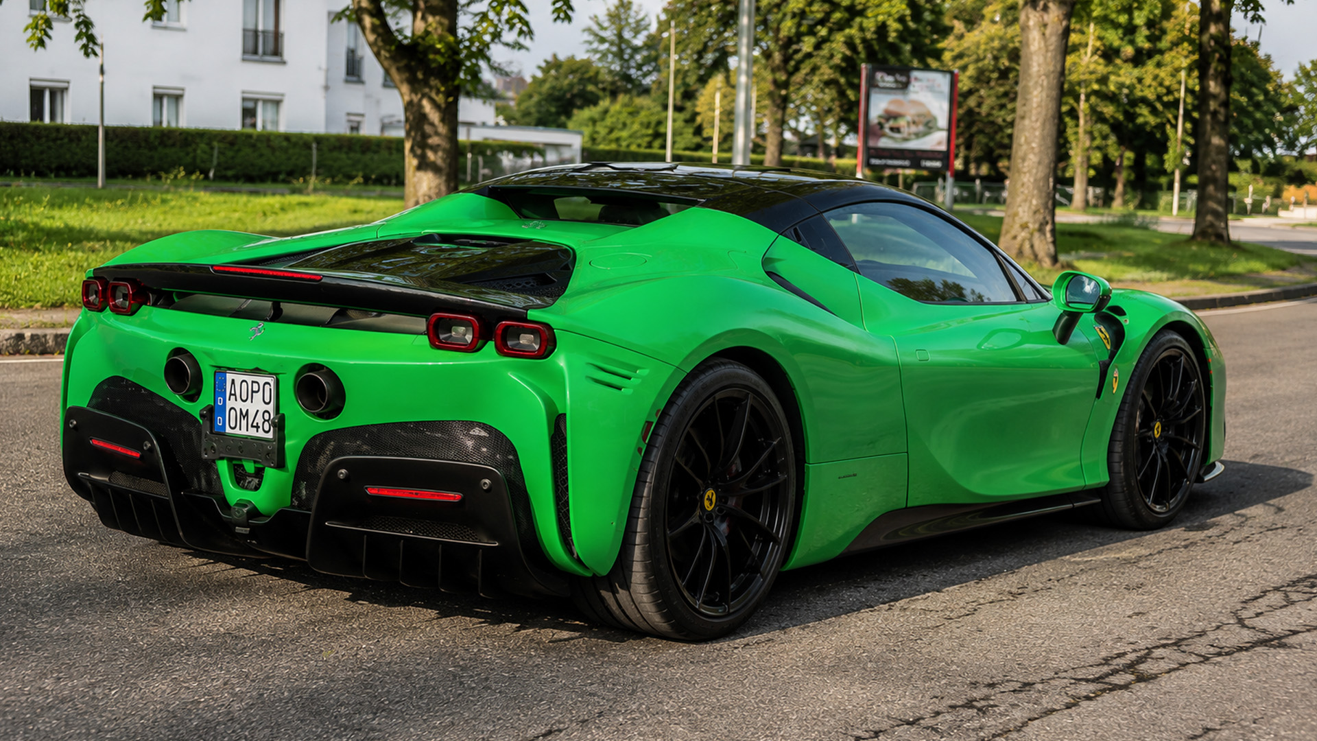 Ferrari SF90 Stradale takes its performance on road