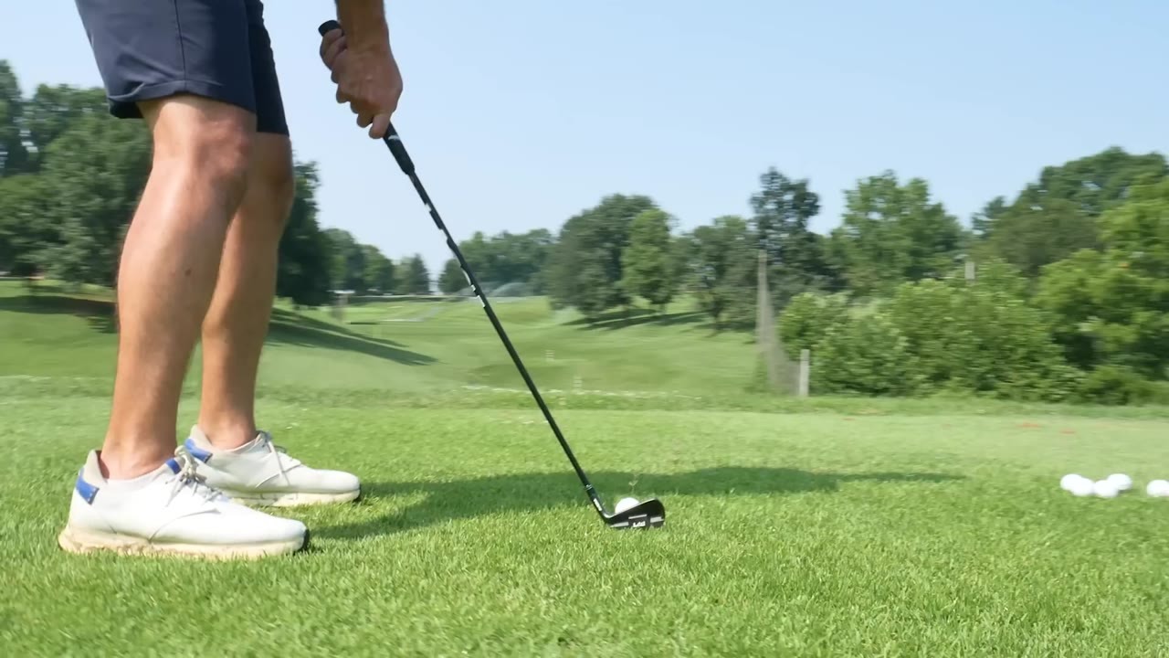 Tiger Woods did this with his irons - most golfers do the opposite