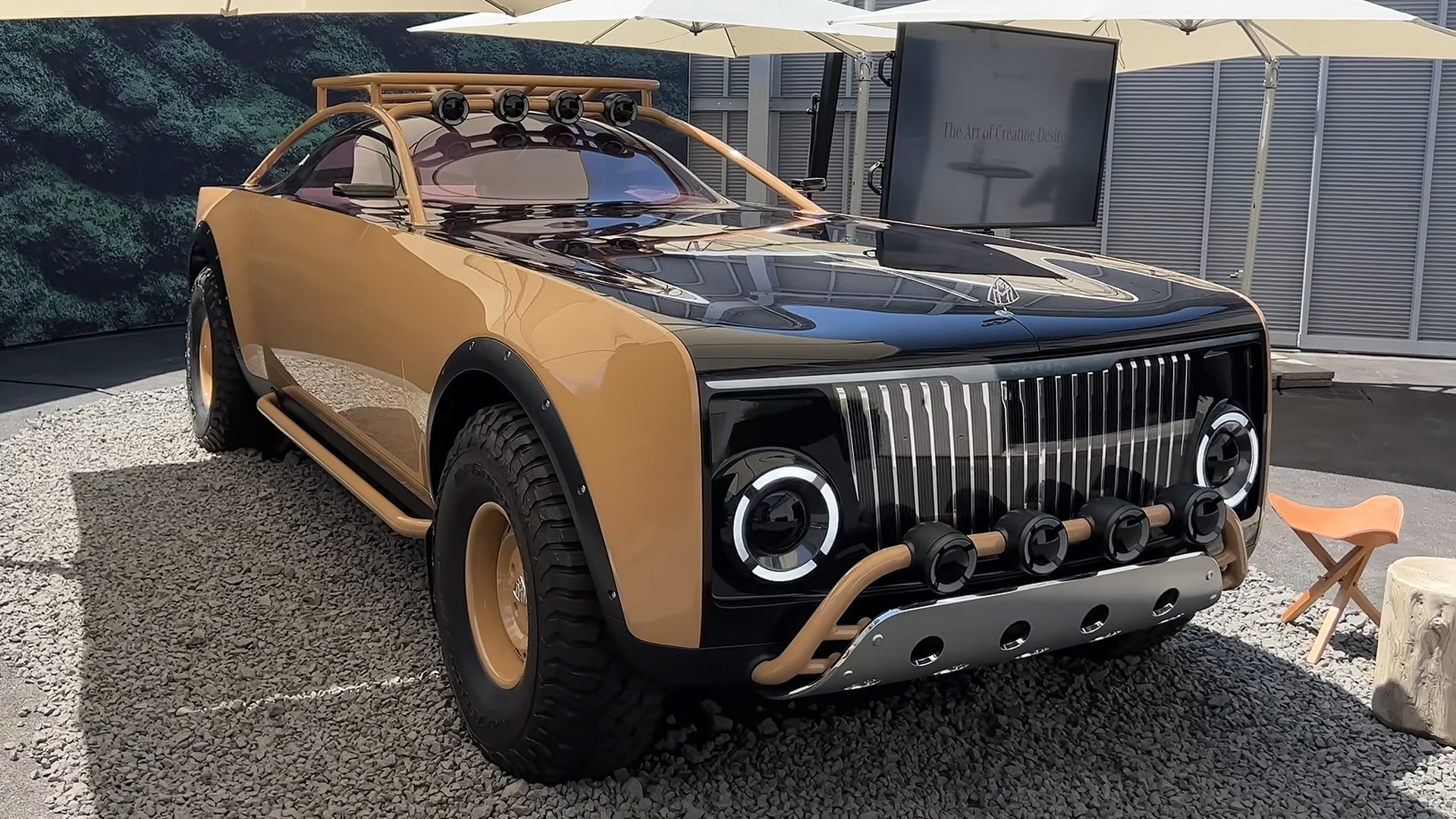 Unveiling the luxurious off-road Maybach concept design