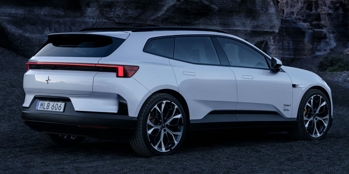 The Polestar 4 SUV is the coolest electric station wagon America can't have