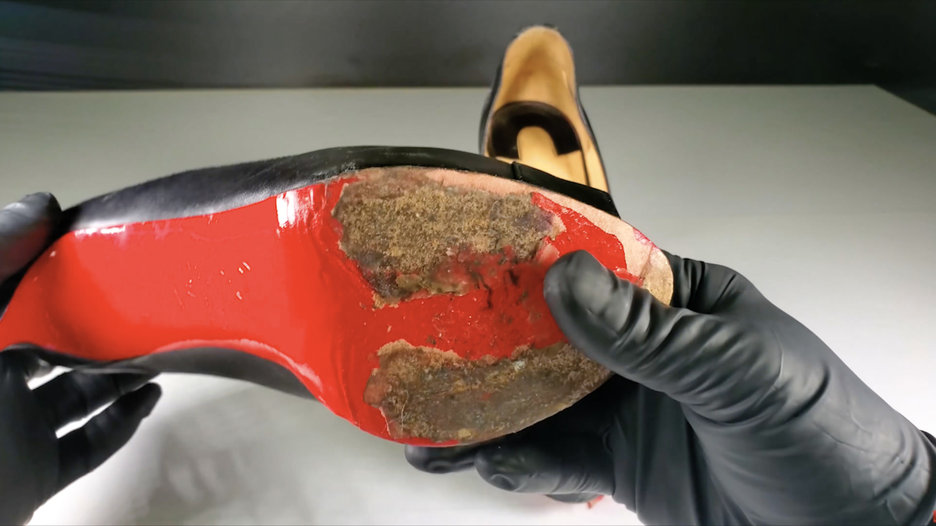 Christian Louboutin heels restoration