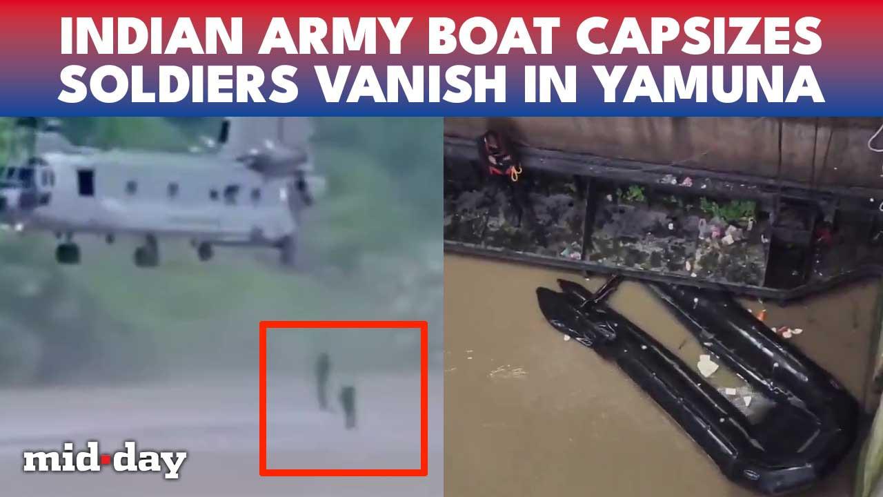 Haryana horror: Indian Army training boat capsizes, 5 commandos swept ...