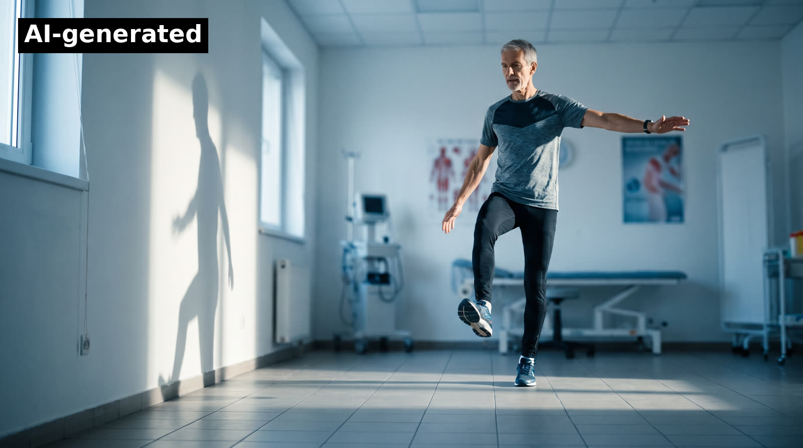 Can you stand on one leg for 10 seconds? The answer predicts your risk ...