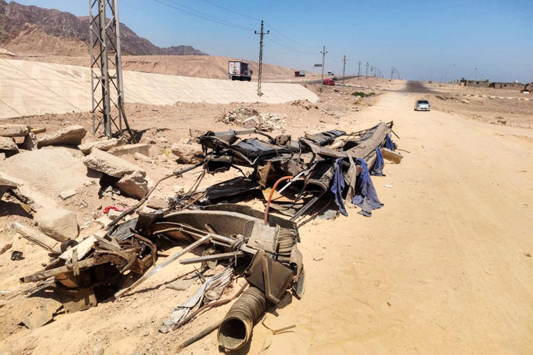At least 22 dead after bus crash in Egypt’s Sinai Peninsula