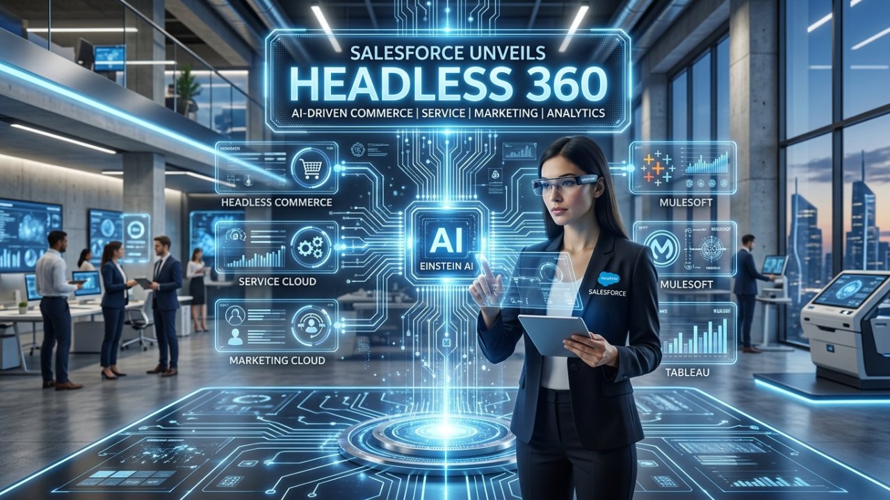 Salesforce unveils Headless 360, pioneering AI integration across its ...