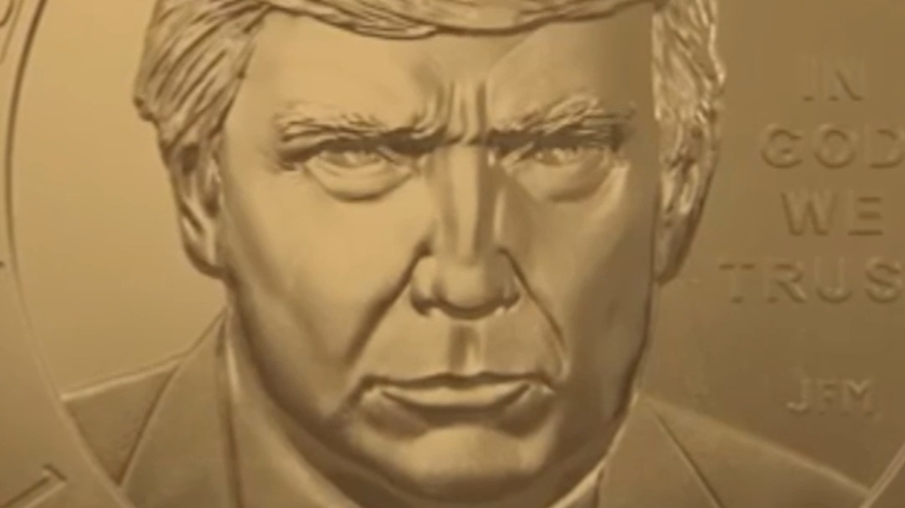 President Trump's face is now on money, with $1 coins going into ...
