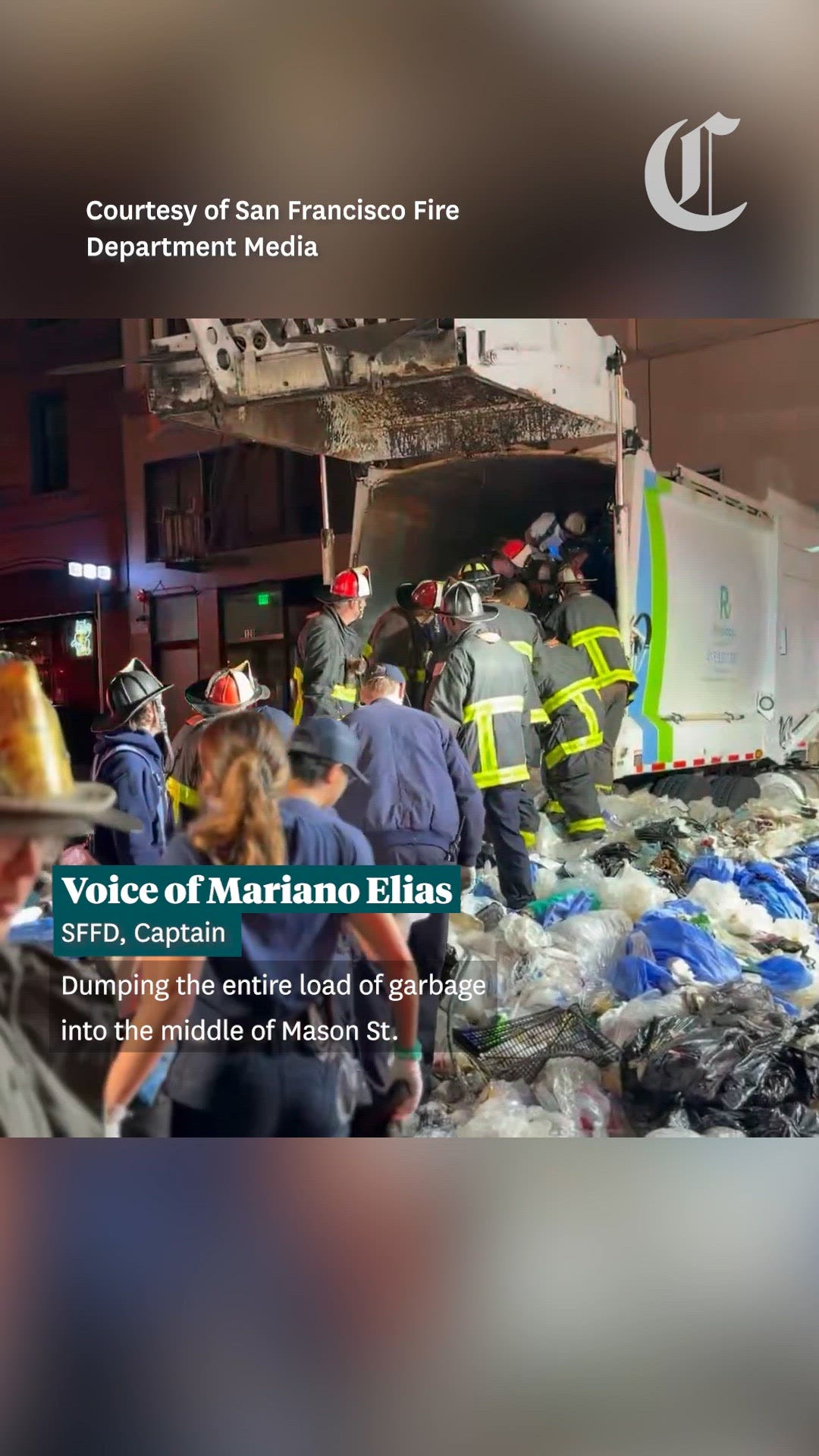 Buried under garbage, man rescued from Recology truck in SF