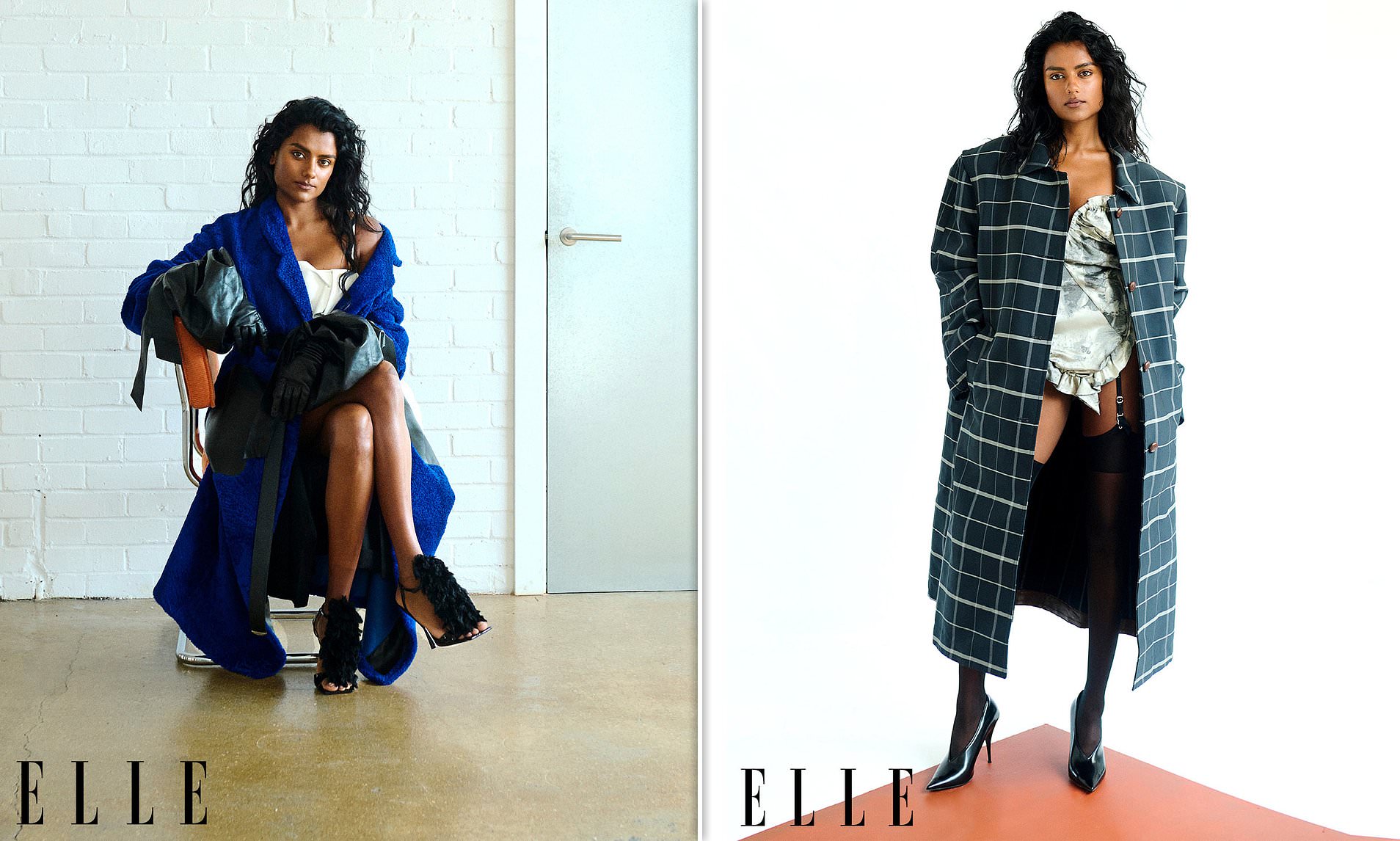 Simone Ashley says she would become the next Bond girl if she got a call as she poses for Elle shoot