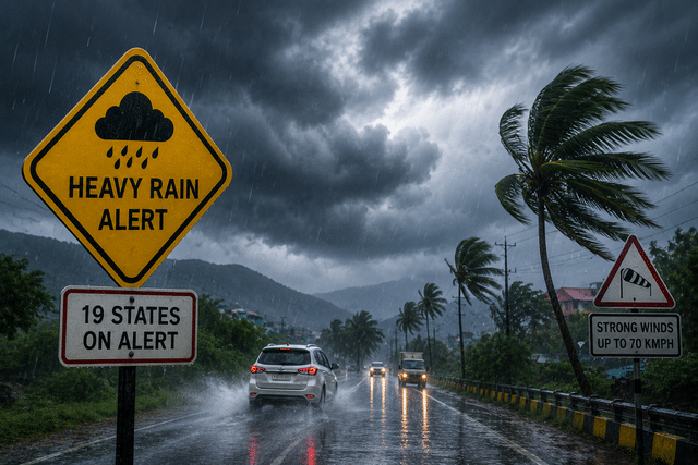 Weather alert for September 3: Heavy rain forecast in 19 states, strong ...