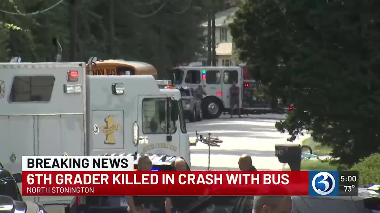Community mourns 6th grader killed in North Stonington bus collision