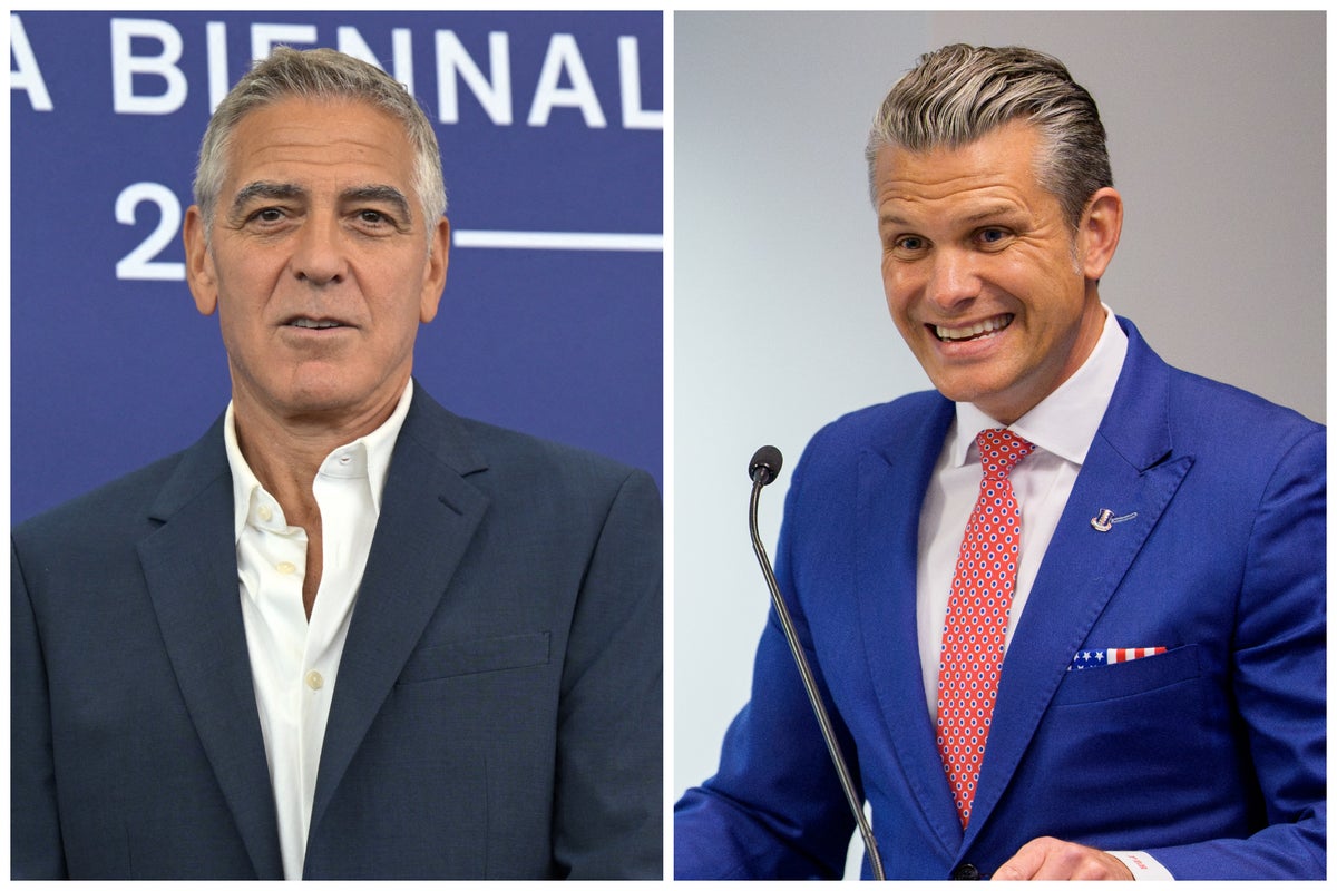 George Clooney rips Hegseth over post of Canadian cadet