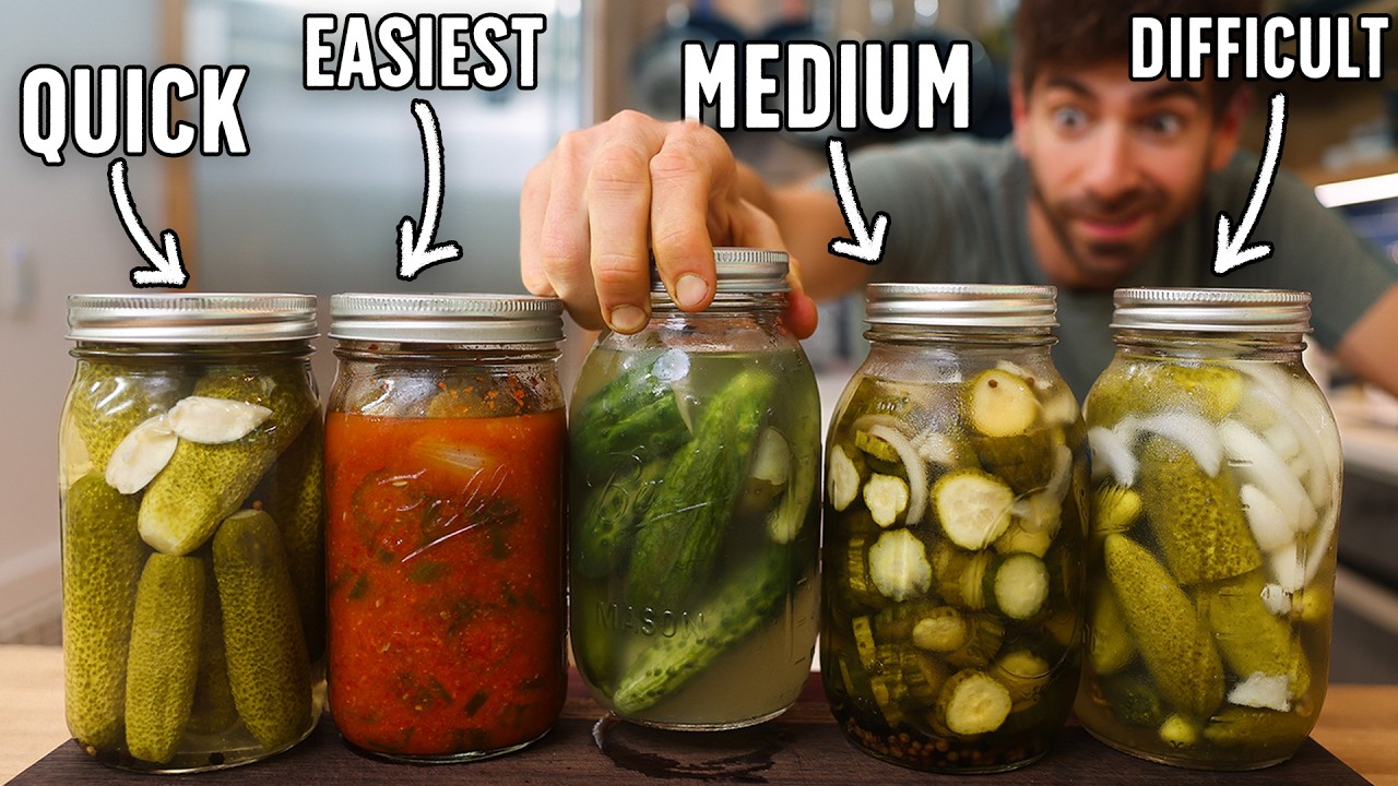 I pickle everything: dill to kimchi 🫙