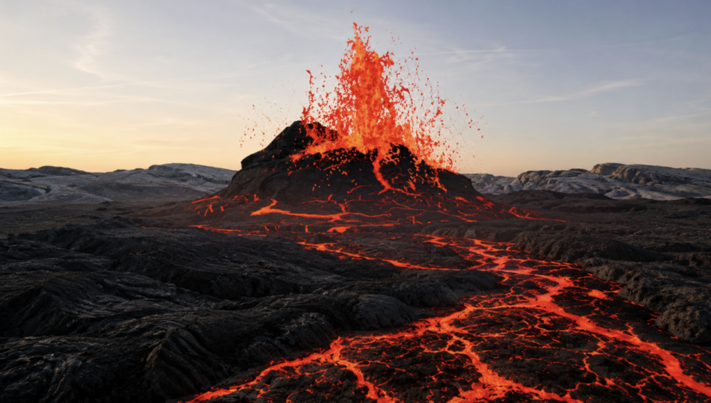 What if 1,500 volcanoes suddenly erupted at once?