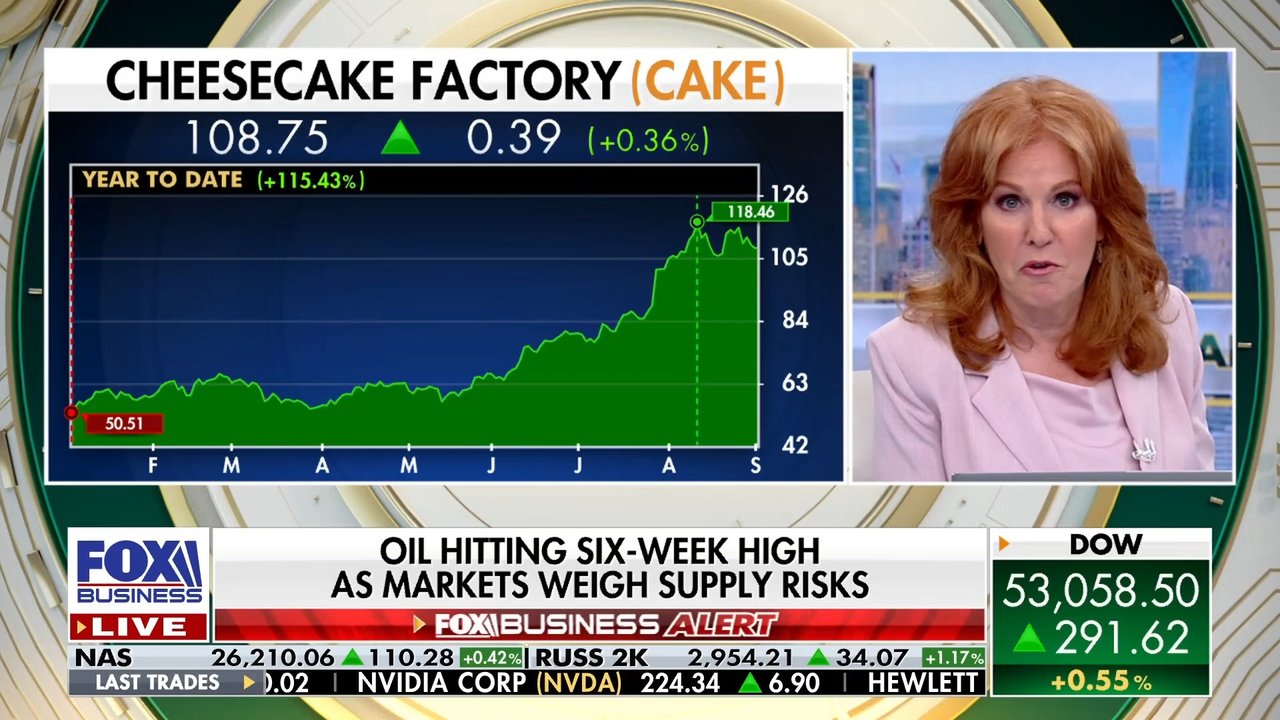 Cheesecake Factory outperforms Nvidia year-to-date