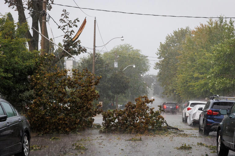Damaging storms blast southern Ontario causing flooding, power outages ...
