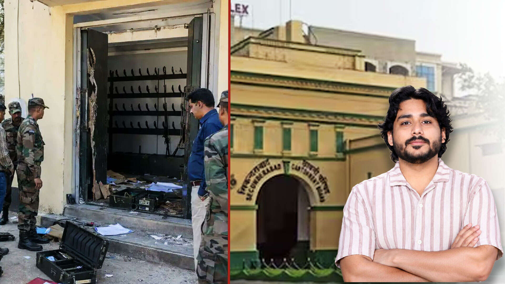 12 weapons stolen from high-security Secunderabad Cantonment: CCTV off ...
