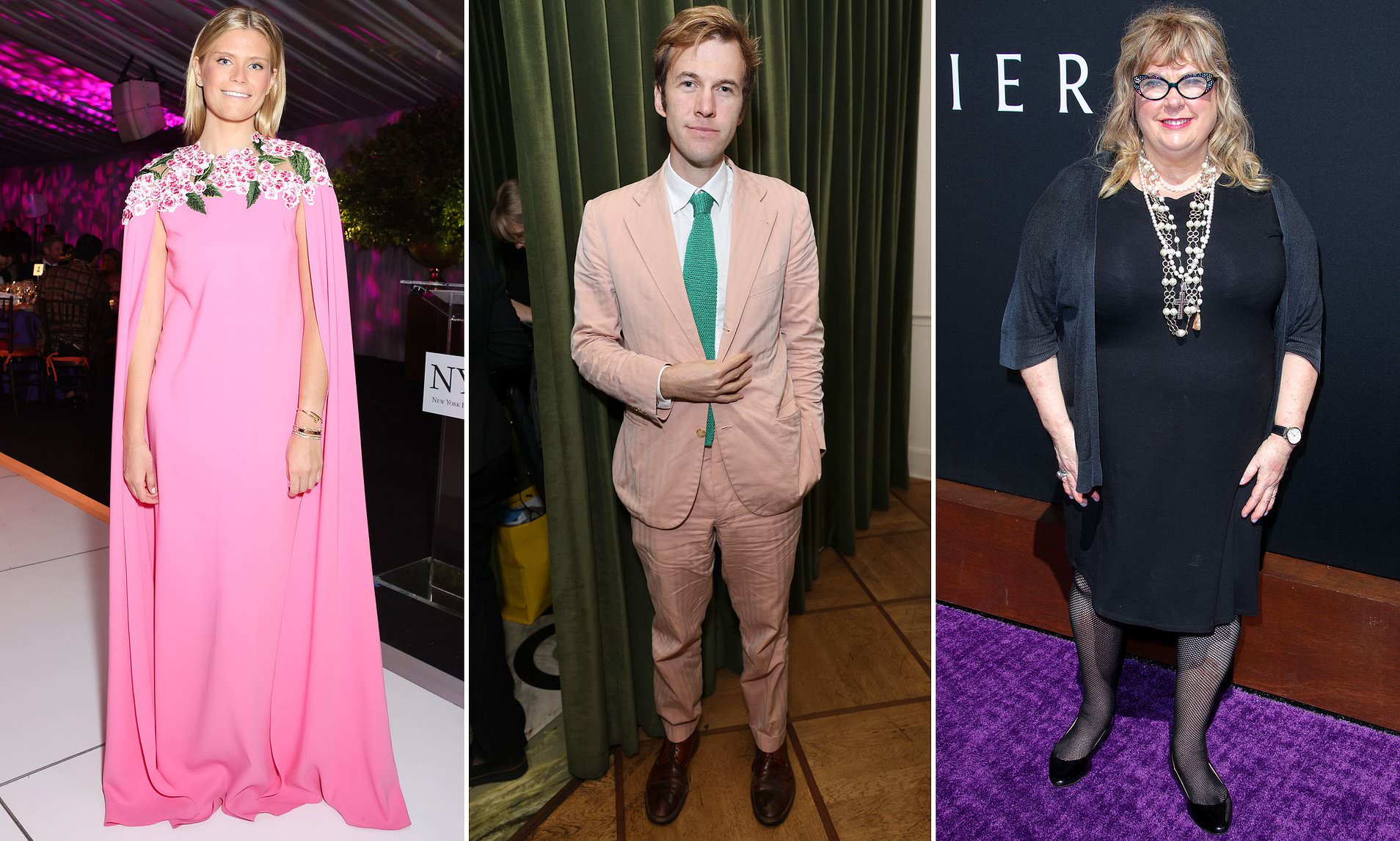 Earl's son, 40, weds heiress, 25 after split from his film actress ex aged 73