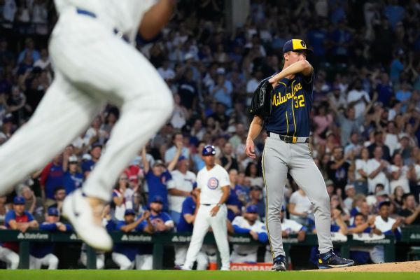 Brewers beat Cubs despite off night from Jacob Misiorowski