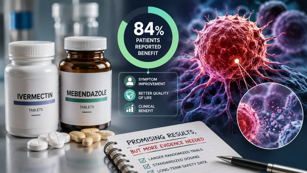 84% cancer patients report benefit from ivermectin-mebendazole: What ...