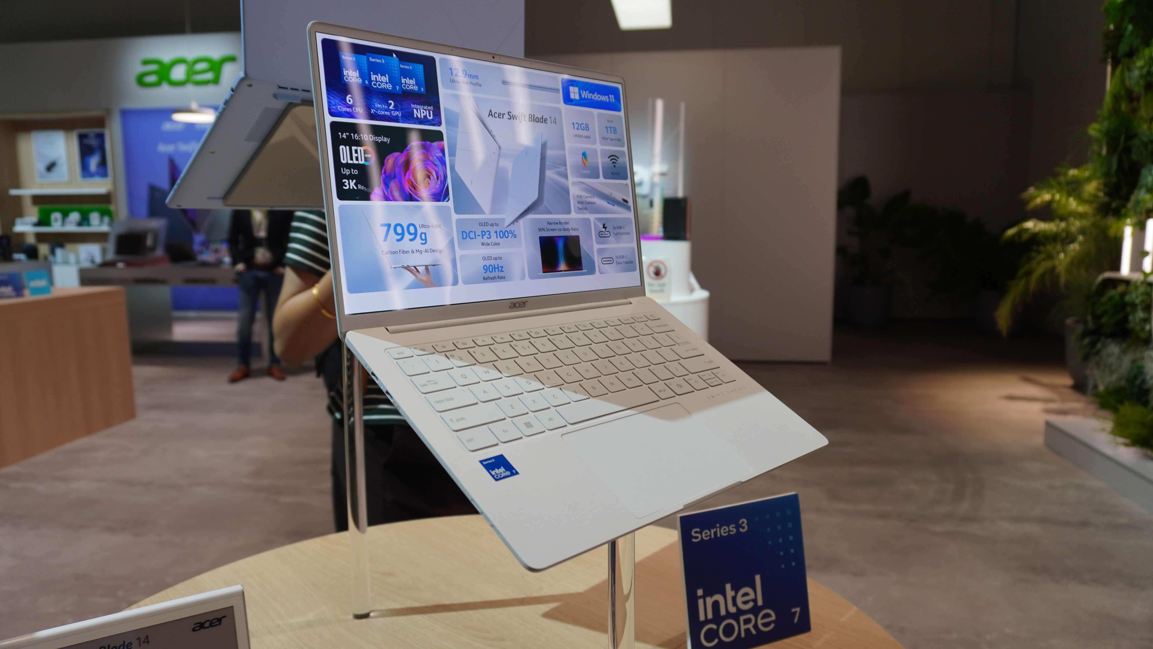 I went hands-on with Acer’s new 1.7-pound OLED laptop at IFA 2026 – and ...