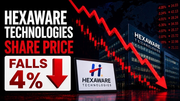 Hexaware Technologies share price falls 4% - here's why
