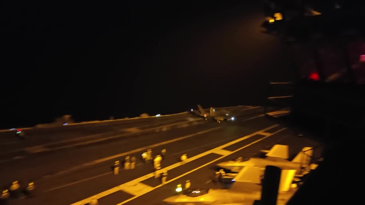 Explosions light up Iran as US strikes on IRGC targets caught on camera