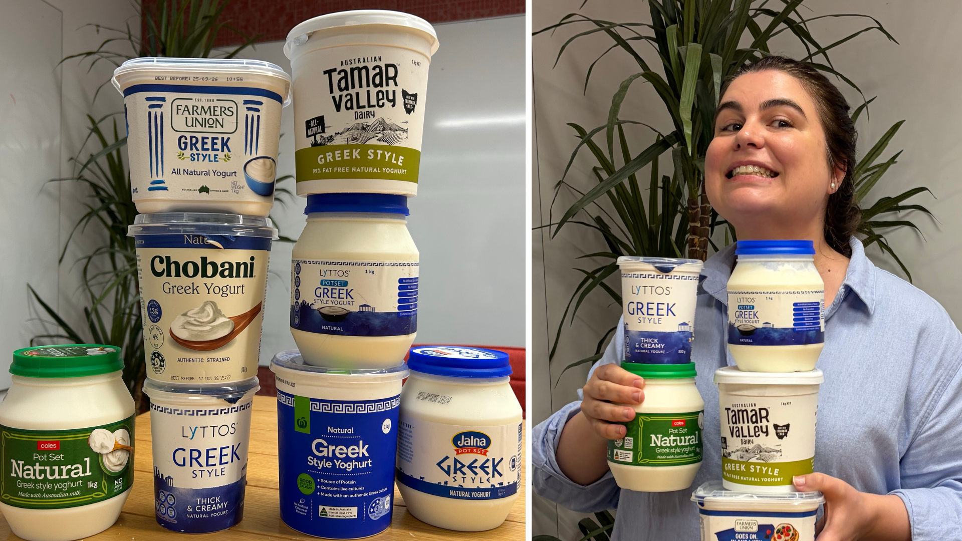 We taste-tested 8 supermarket Greek yoghurts: the winner is a home brand with 10g of protein per serve