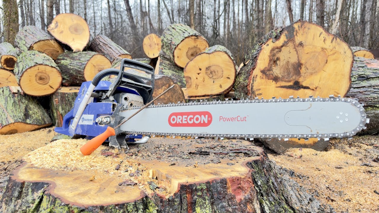 The right way to sharpen a chainsaw