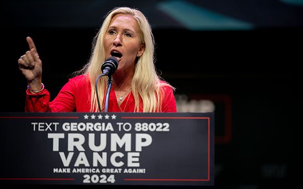 Marjorie Taylor Greene takes swipe at Trump as she shares 'perfect example'