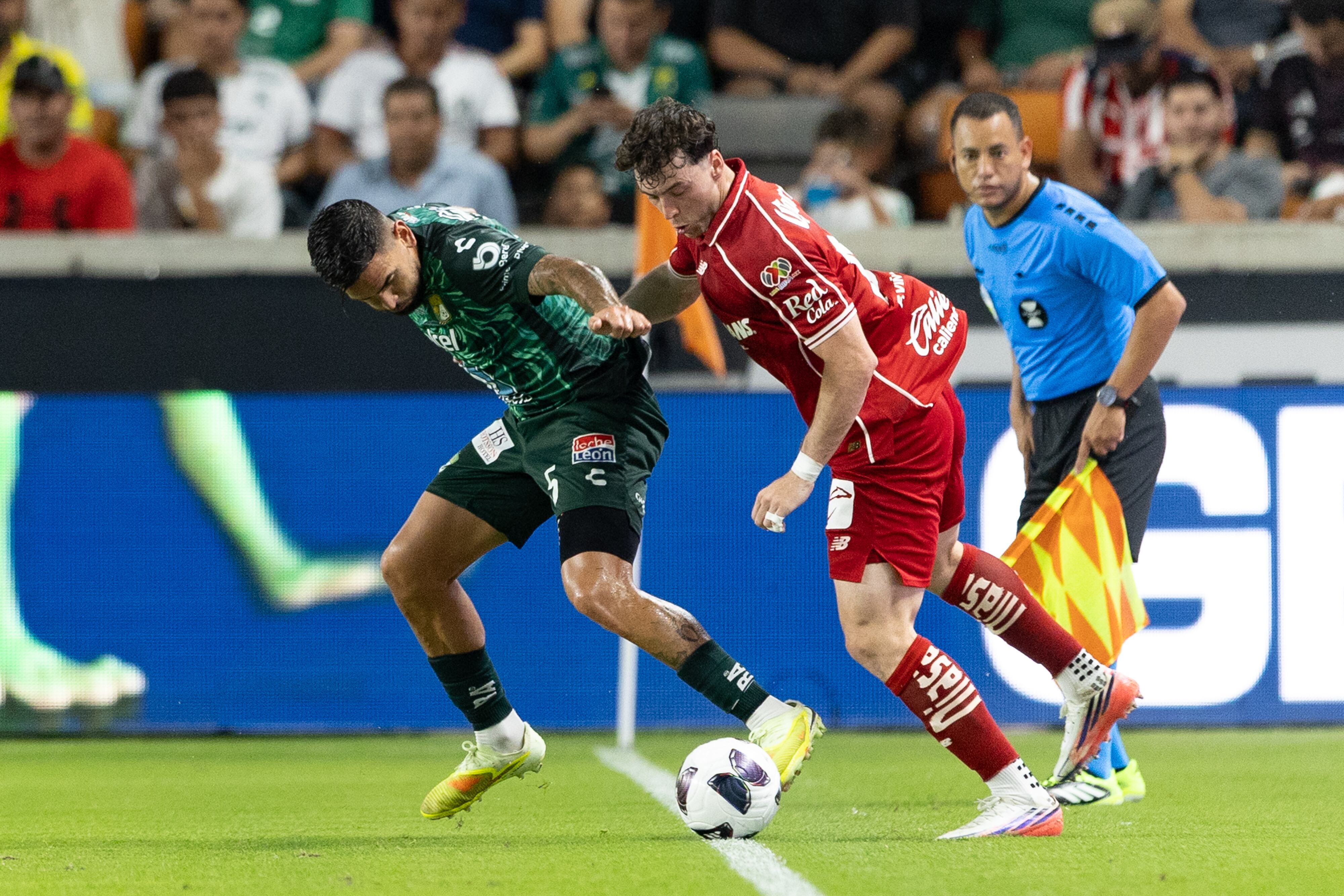 Federico Viñas marcó el segundo gol del Toluca ante León