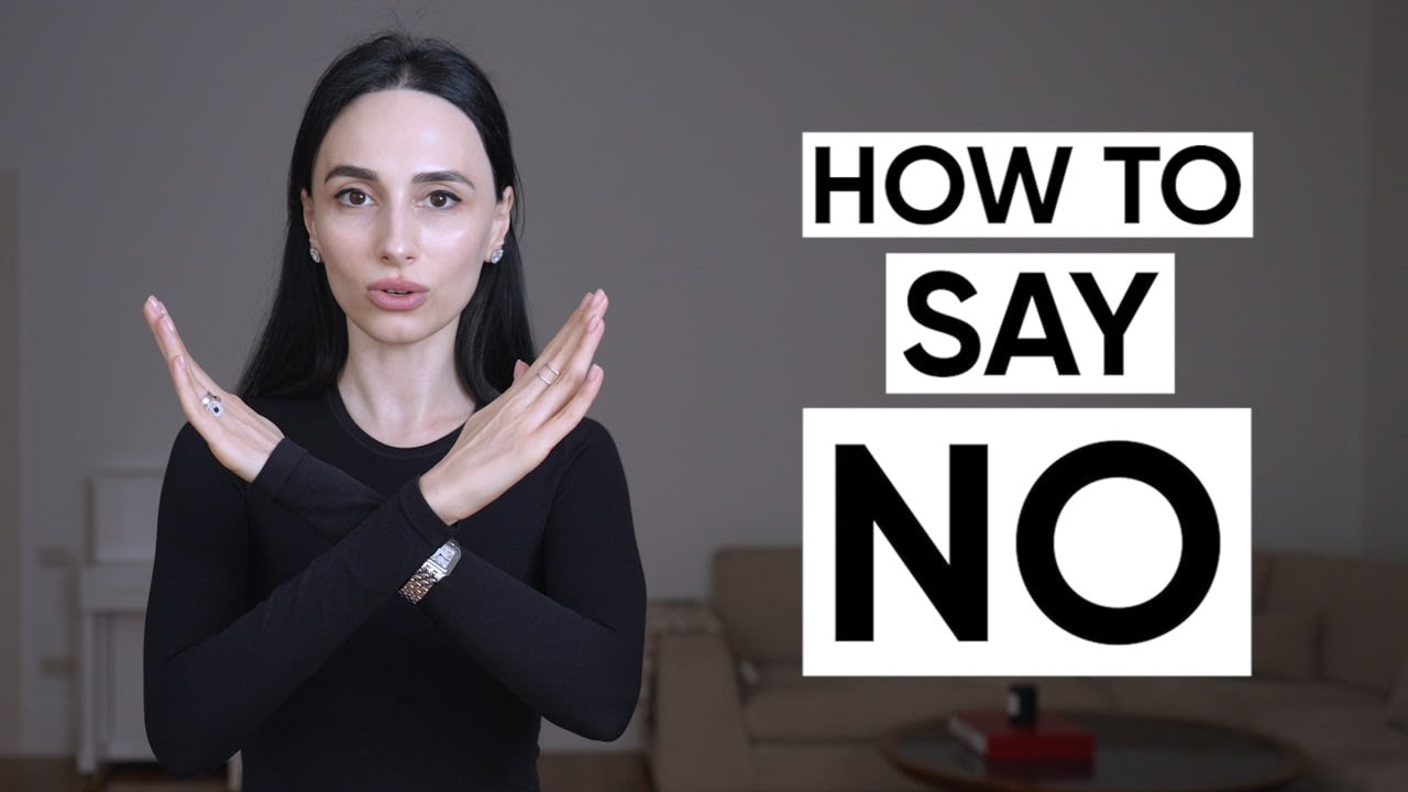 How to say no politely without feeling guilty
