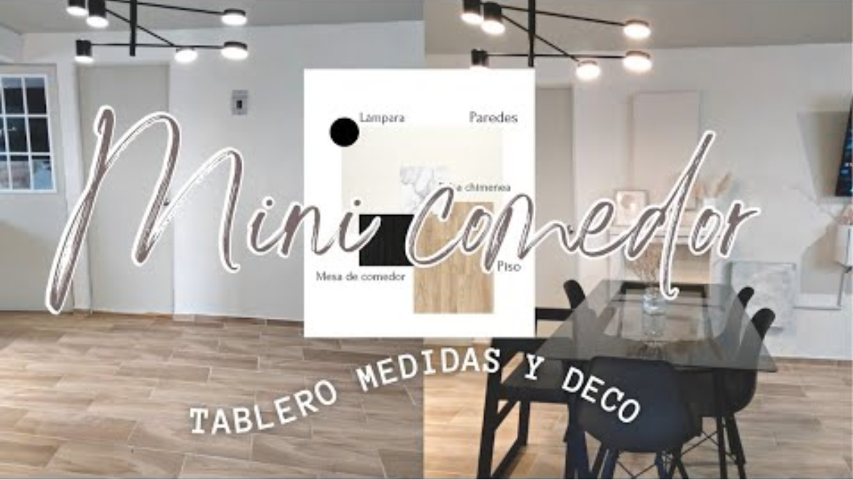 Ideas de comedor pequeño con estilo funcional