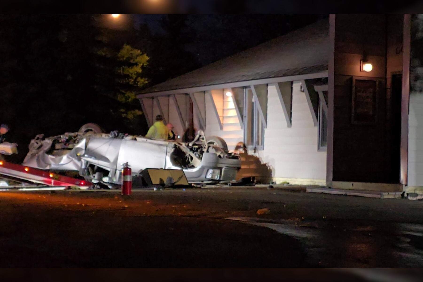Police: Driver going up to 97 mph before crashing into Anchorage church