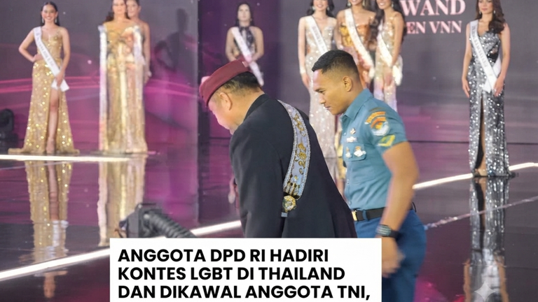 Dampingi Arya Wedakarna saat hadiri kontes transgender di Thailand, TNI AL cari identitas prajurit