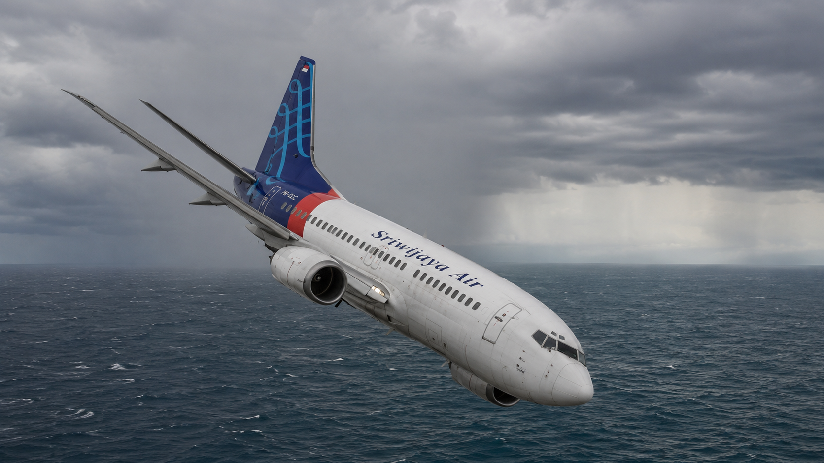 Sriwijaya Air 182 plunged into the Java Sea in four minutes