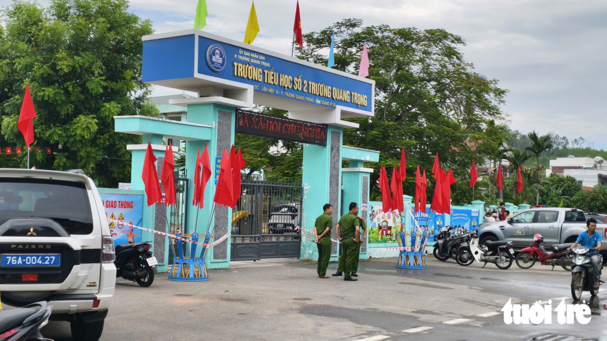 Điều tra vụ phó hiệu trưởng tử vong sau đám cháy phòng làm việc ở Quảng Ngãi