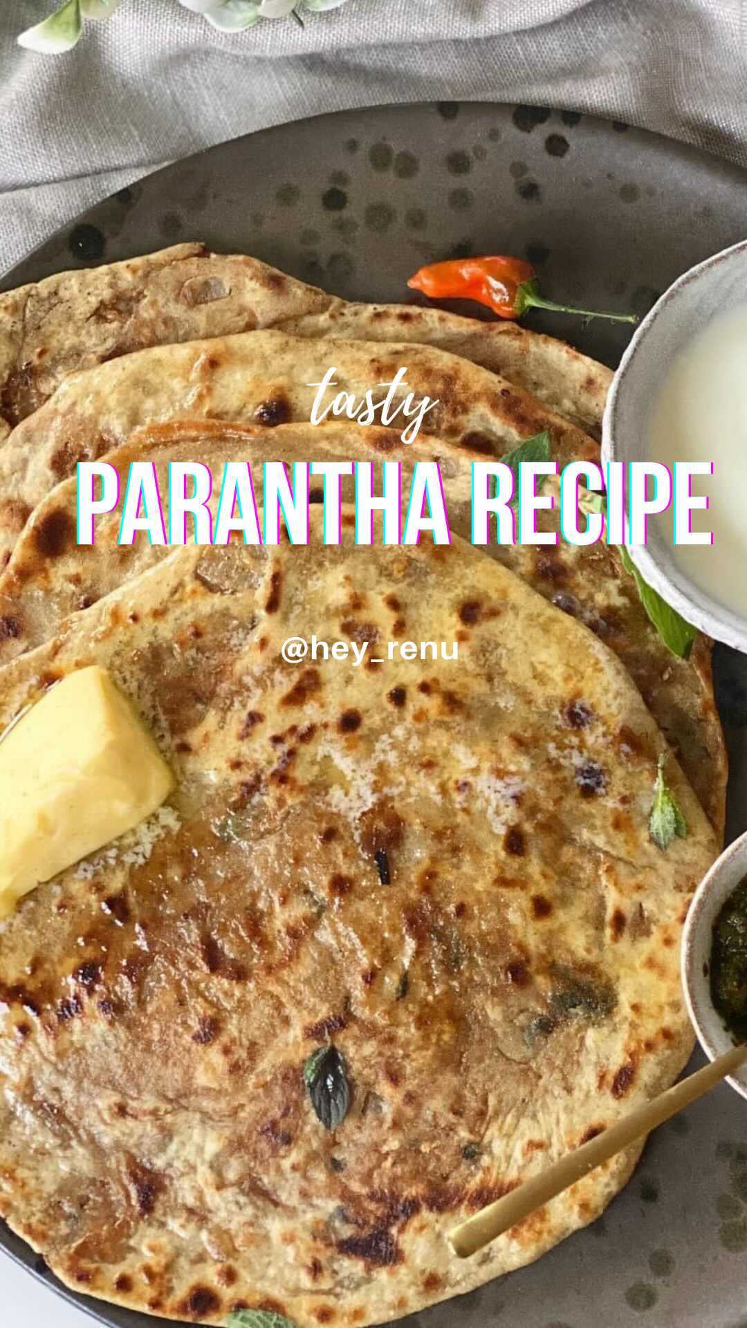 Indian breakfast paratha recipe easy and delicious
