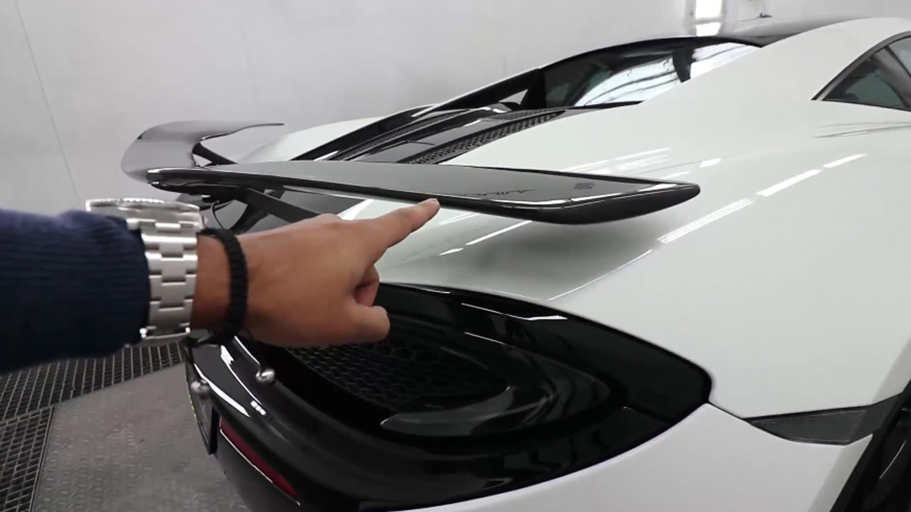 Hidden custom McLaren aerodynamic upgrades inside this unique build