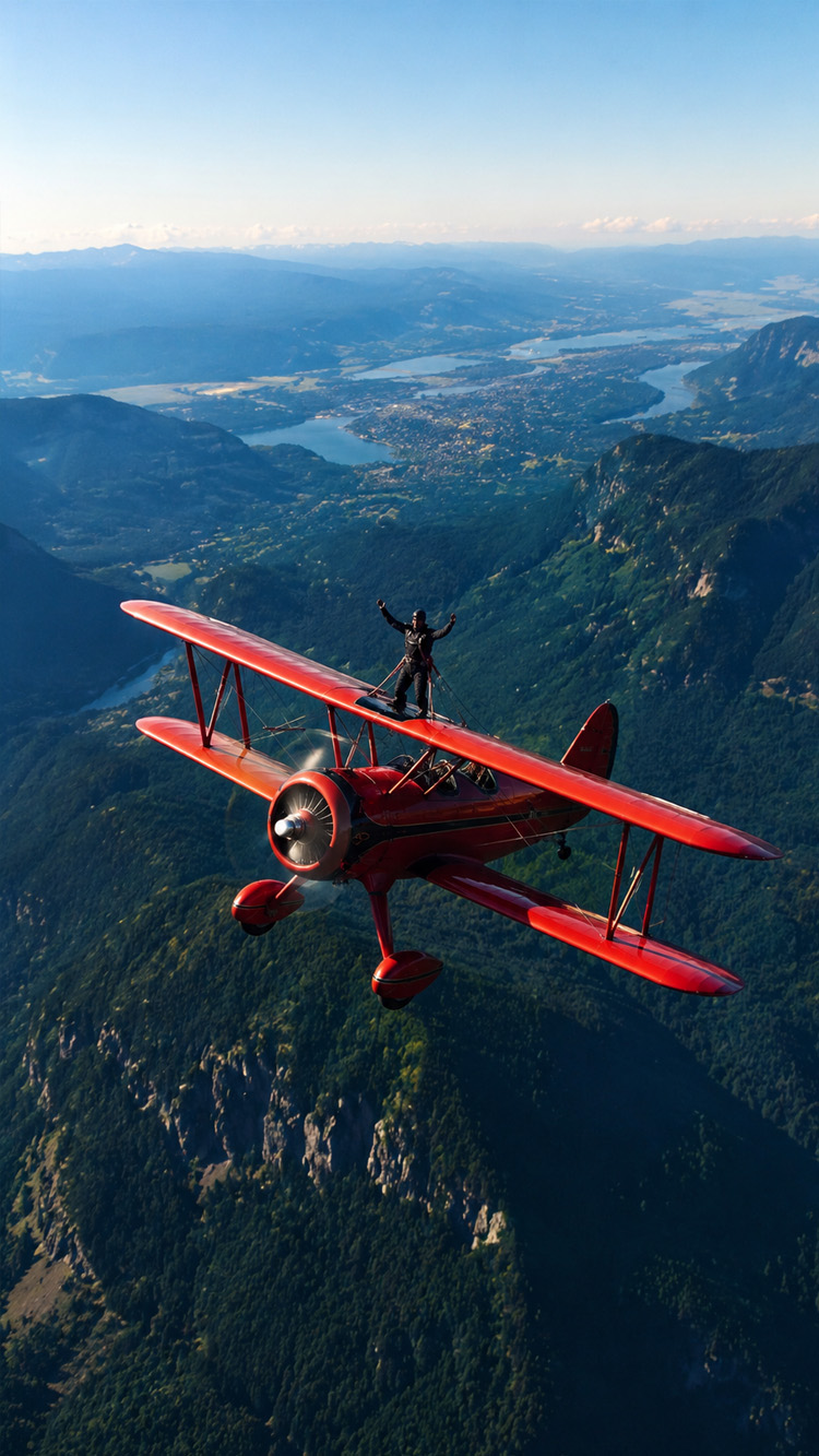 Wing walking takes flight to another level