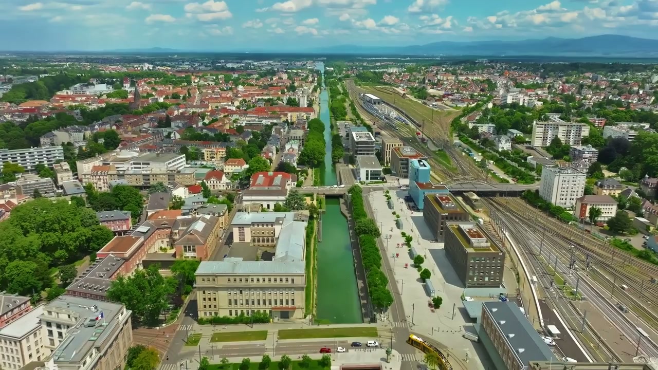 Flying over Mulhouse: France’s hidden Alsatian gem