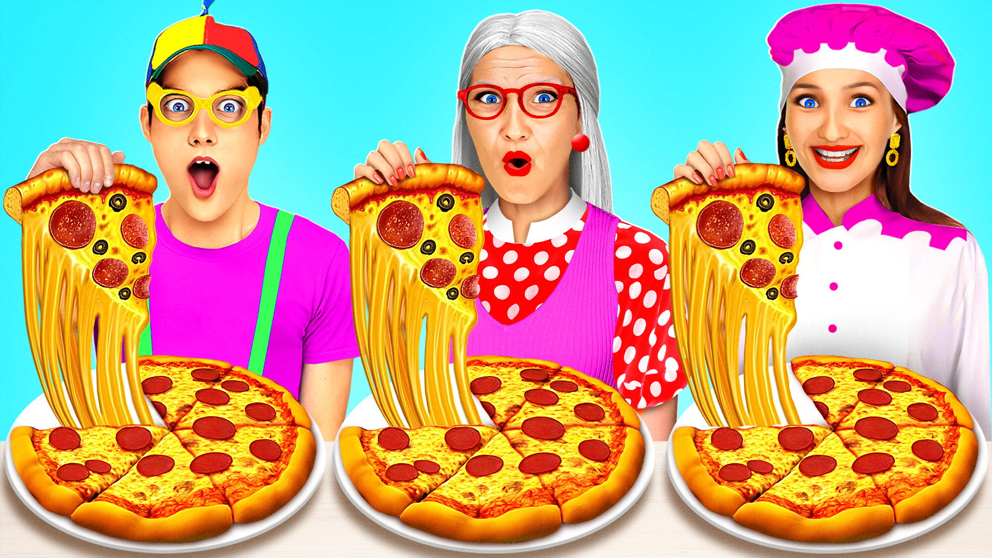 Grandma vs me cooking challenge: Old-school tricks vs wild kitchen hacks