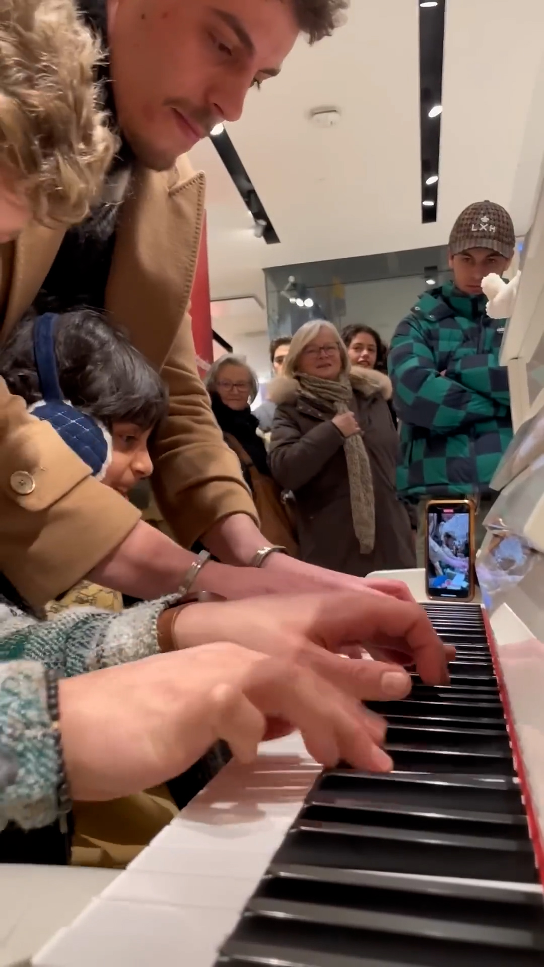 One young musician dreams of becoming a pianist